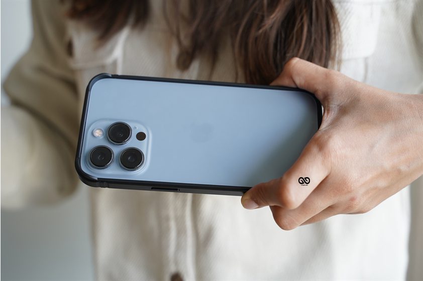 Black Fiber Bumper for iPhone 13 Pro Max (Bumper, not a Case