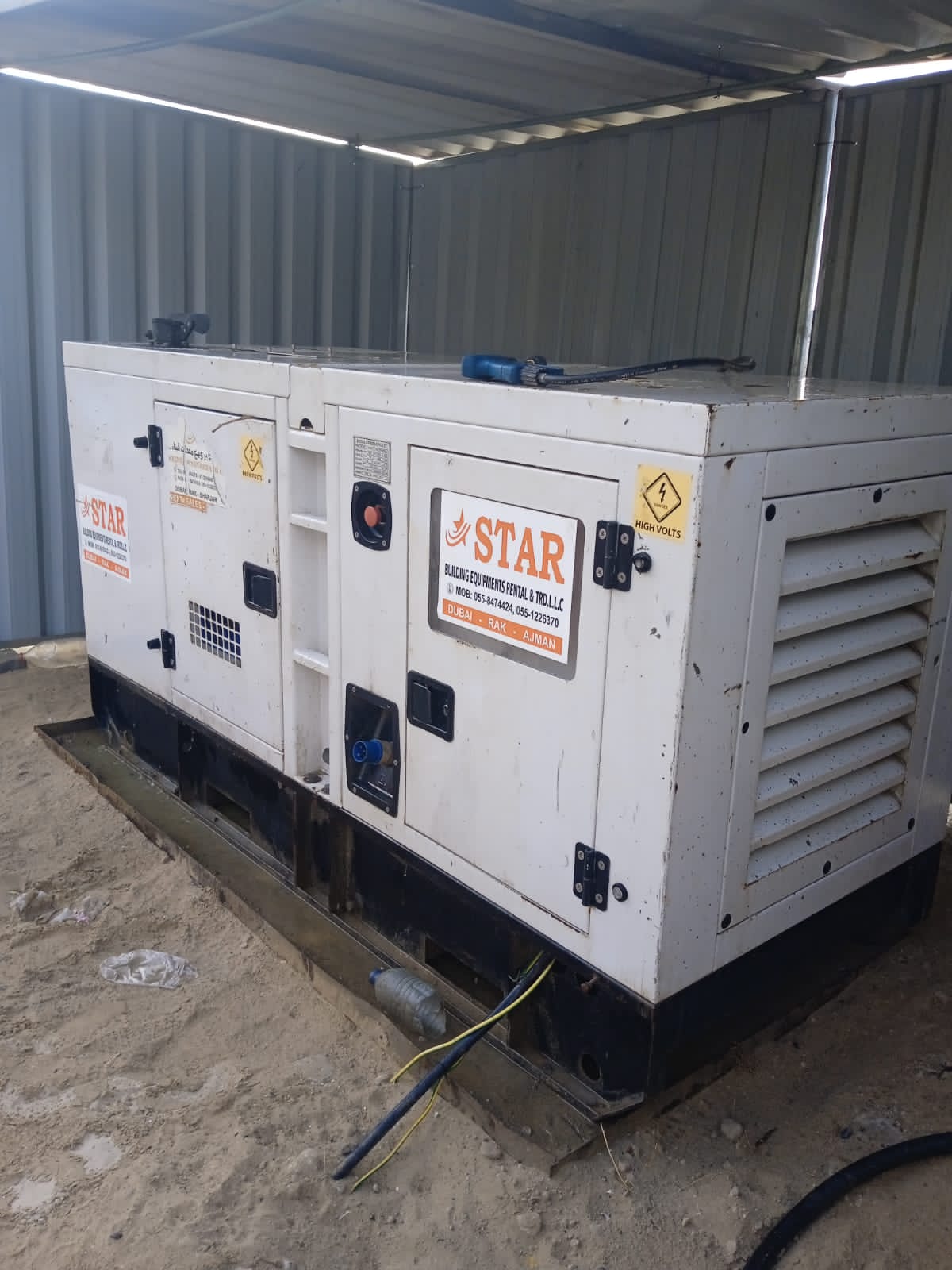 Generators For Rent in UAE Dubai, Rak Start Rentals