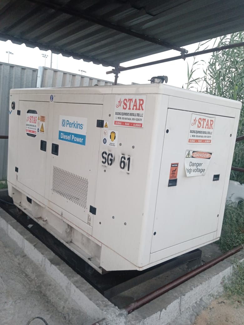 Generators For Rent in UAE Dubai, Rak Start Rentals