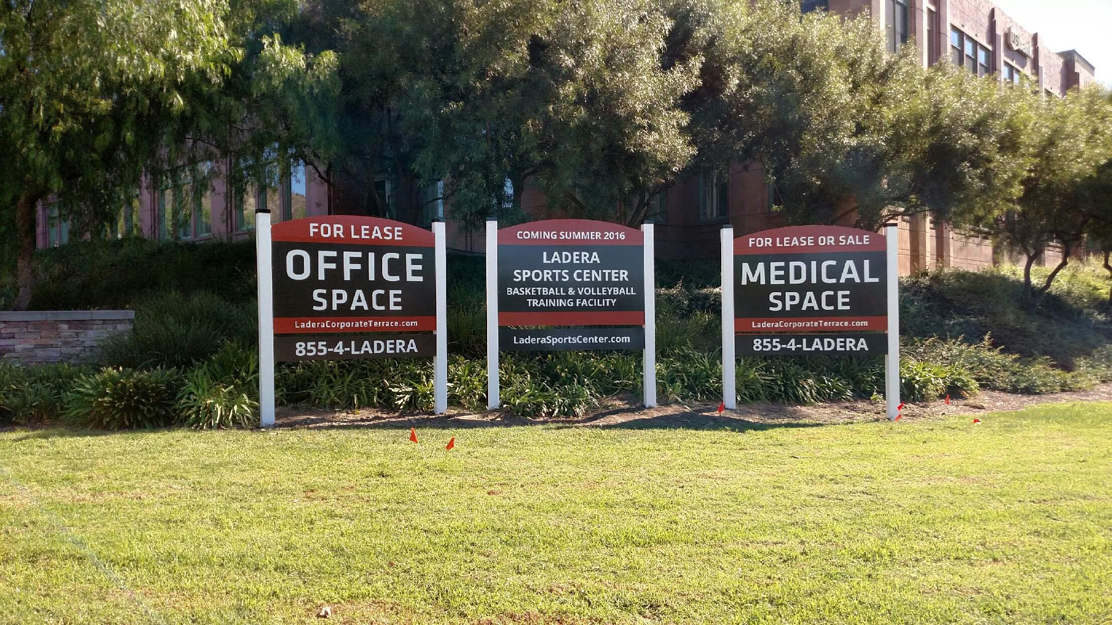 These For Lease Office Space Signs Will Get Noticed