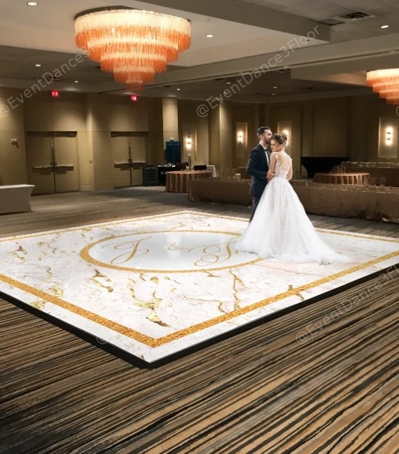 Miami Custom Floor Wrap Graphic Design For Weddings And