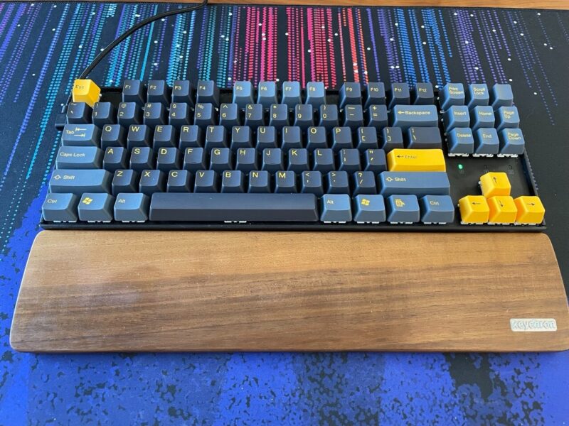 A Difference in Key Caps Core Dump