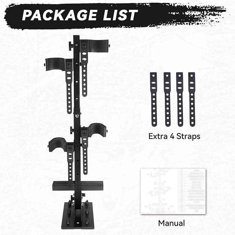 UTV Gun Rack Vertical Mount Holder StarknightMT