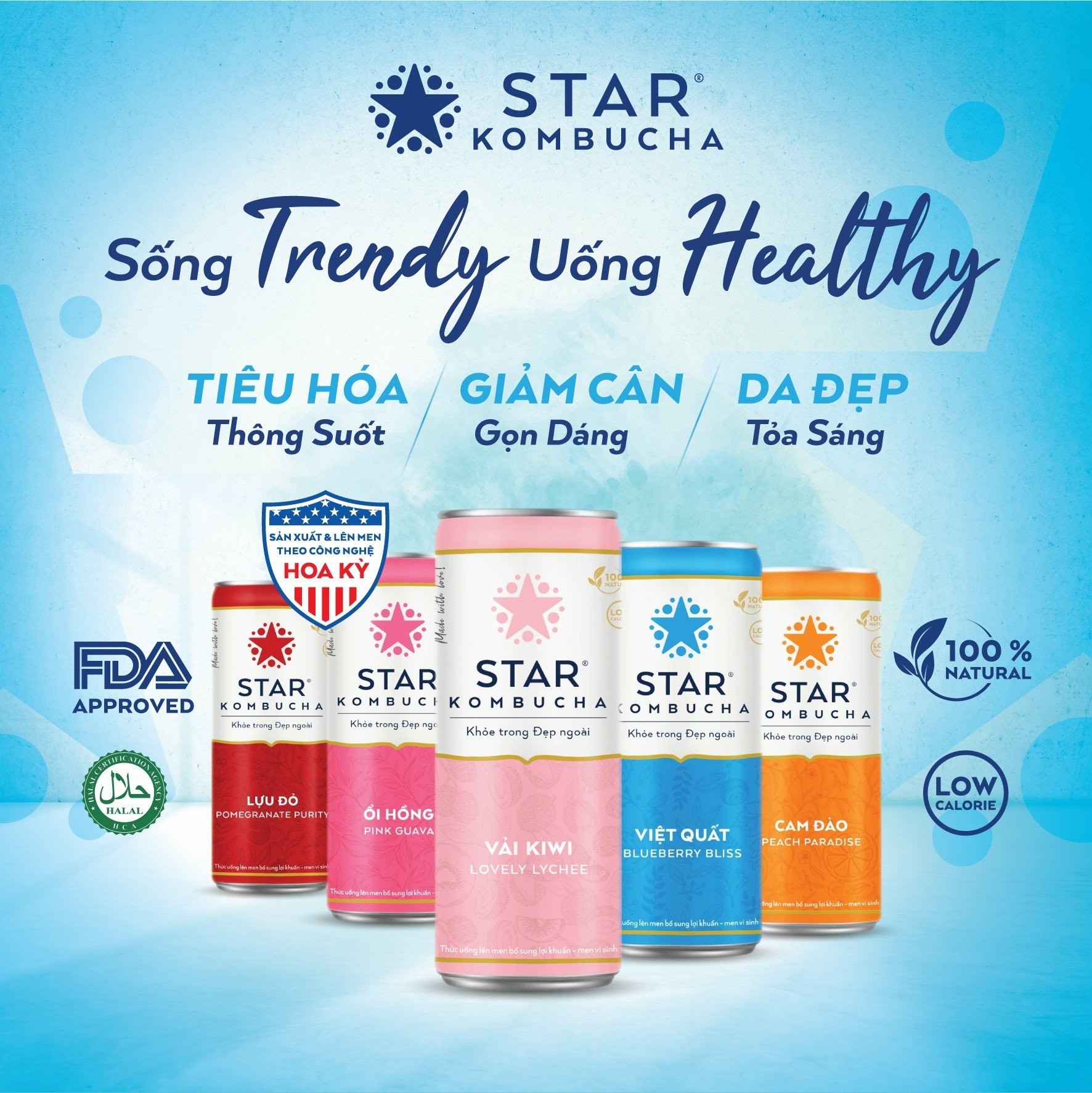 Star Kombucha là xu hướng đồ uống “healthy” trên toàn cầu được người