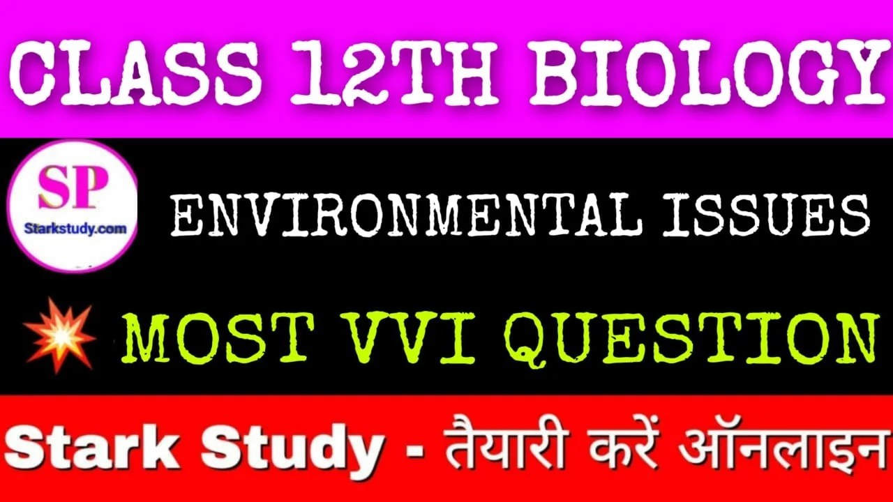 Class 12th Exam Biology Objective MCQ Question Chapter Wise in English