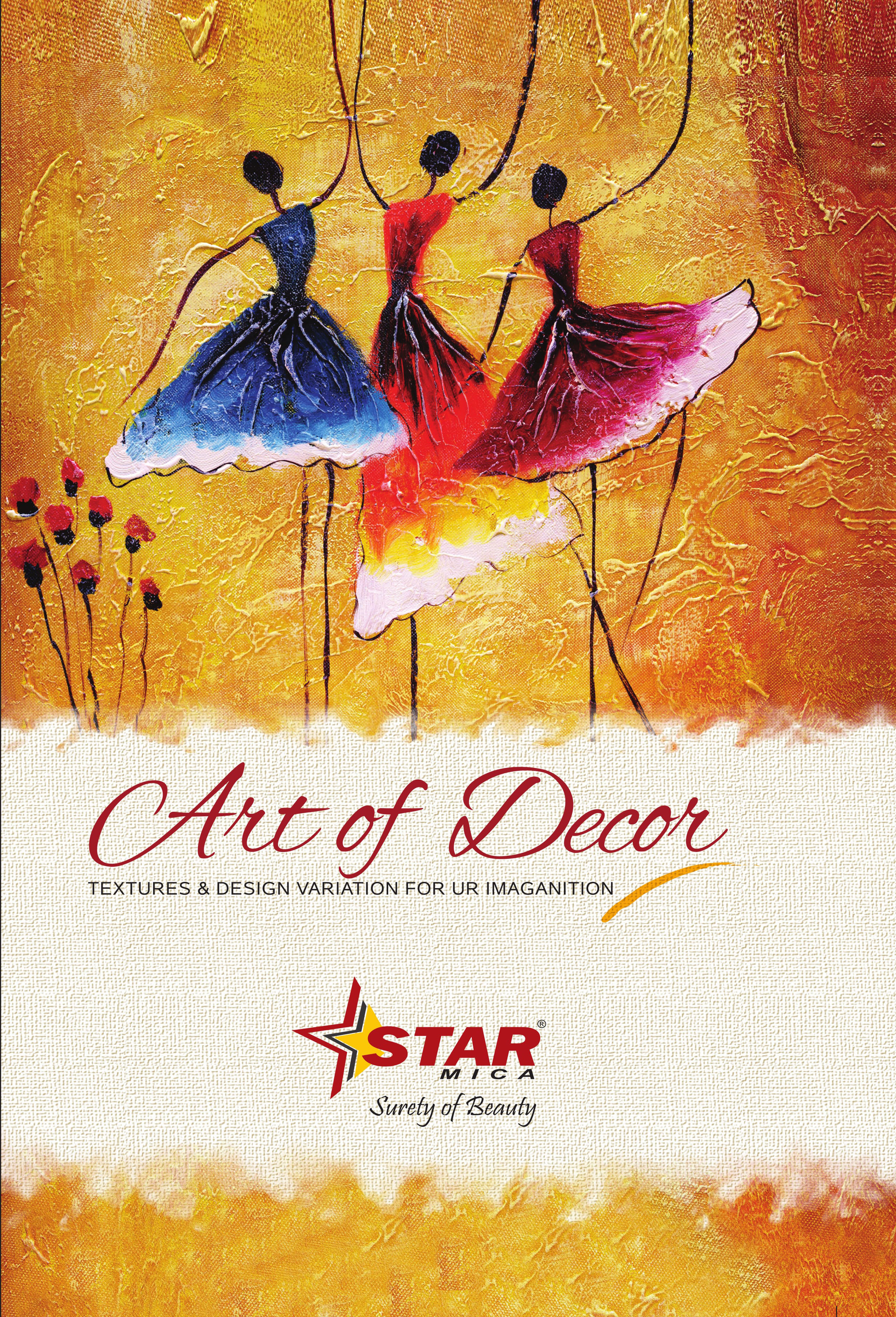 Star Laminates folder with latest catalog