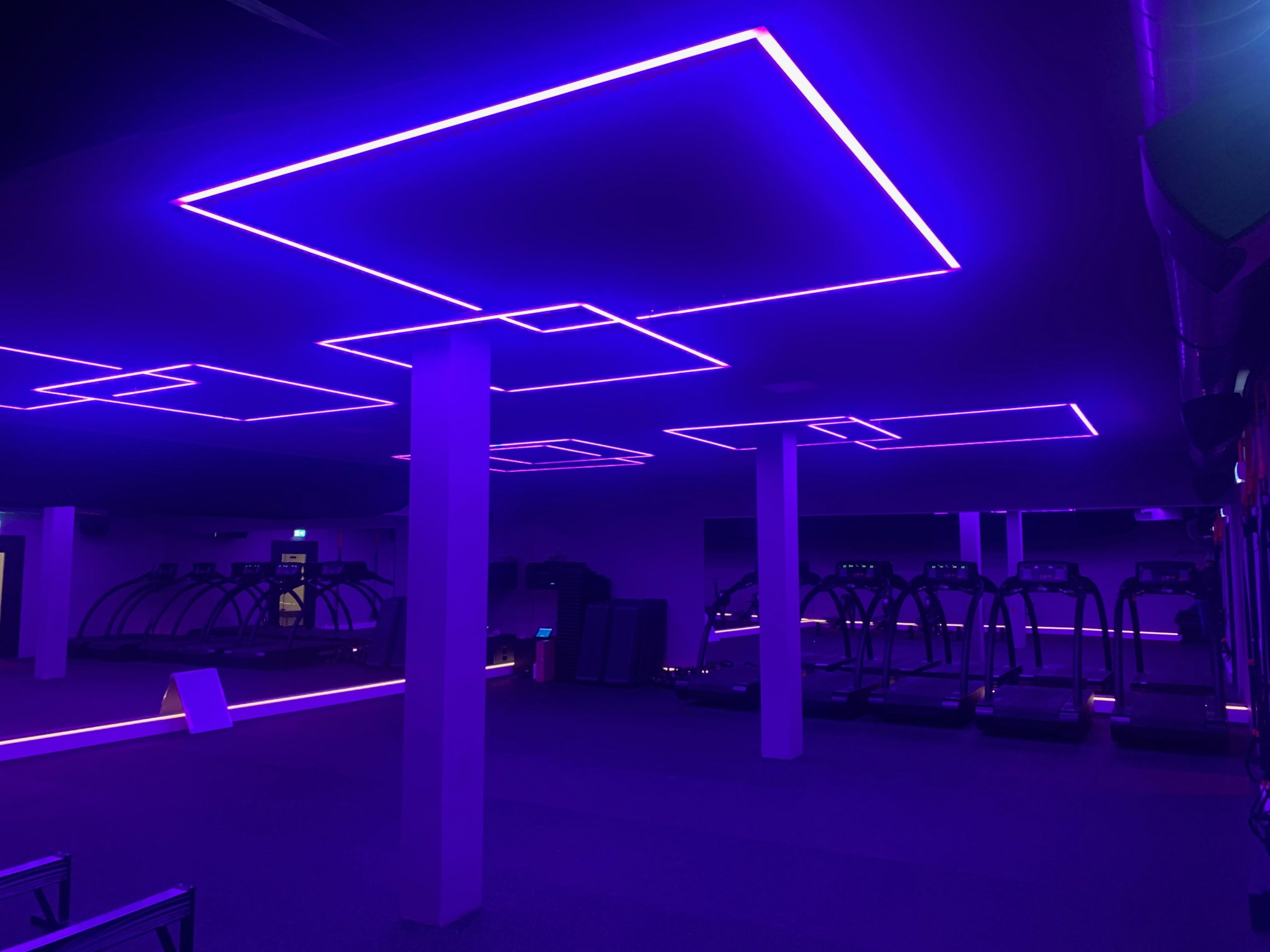 Digi LED Sportschool The Workout Studio Amsterdam Starled.nl