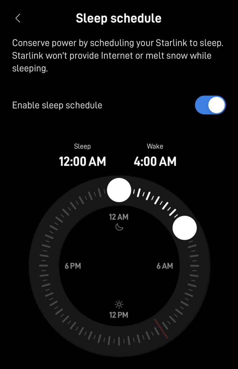 How To Use Starlink Sleep Mode Starlink Hardware