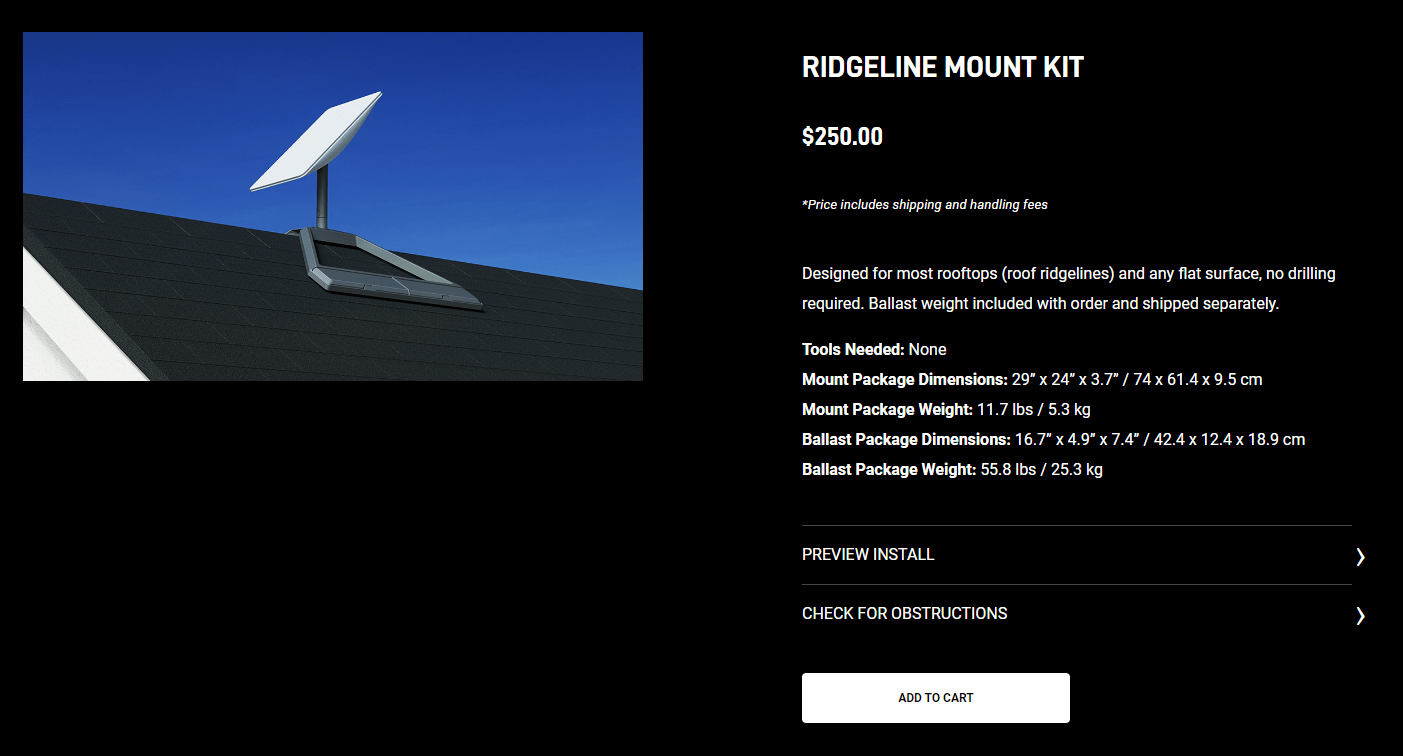 Starlink Ridgeline Mount Kit Installation And Review Starlink Hardware