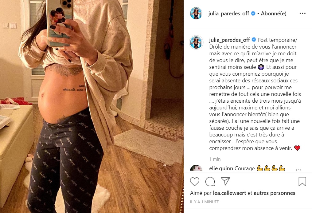 Julia Paredes (Mamans et célèbres) victime d'une nouvelle