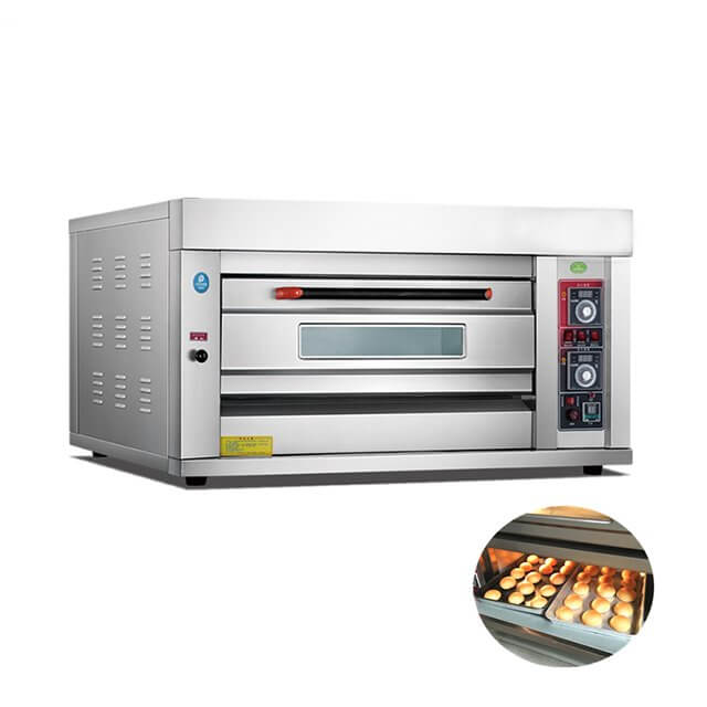 Restaurant Equipment Commercial 1 Deck 2 Trays Gas Oven Commercial Kitchen Equipment