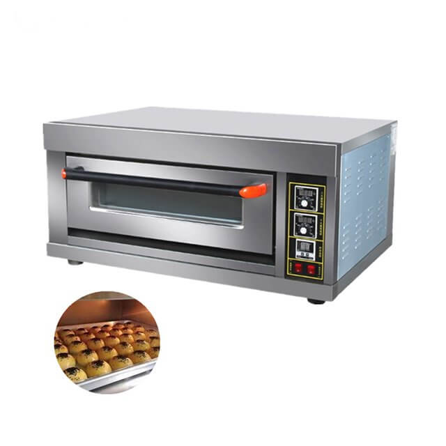 1 Deck Commercial Baking Ovens Electric Bread Pizza Ovens For Bakery