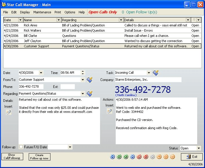 Star Call Manager Software Easily track and store your call
