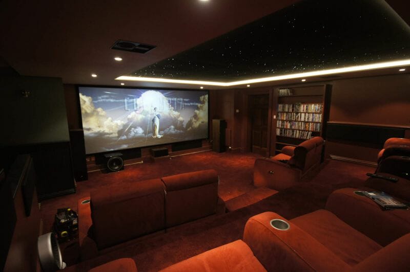 Customer project 125 High end home cinema