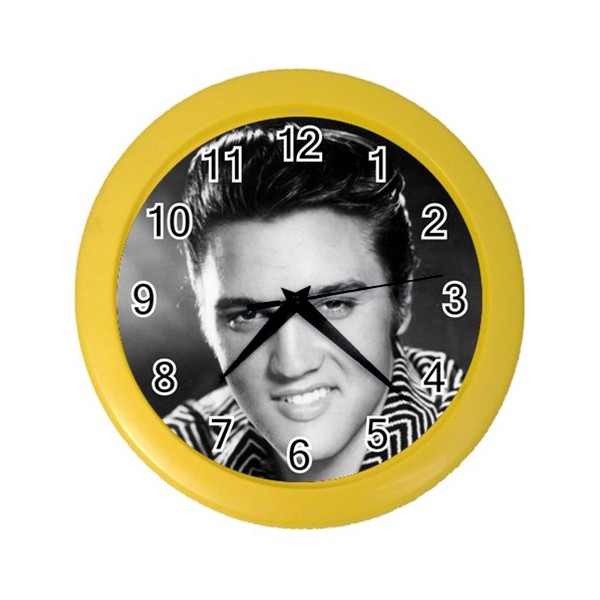 Elvis Presley Wall Clock Stars On Stuff