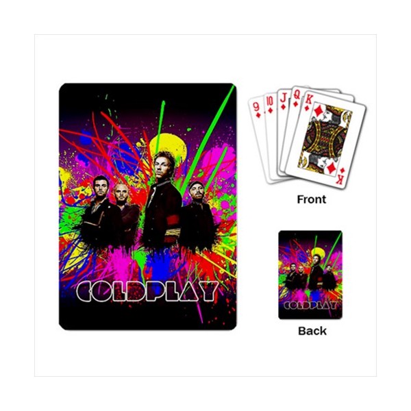 Coldplay Playing Cards Stars On Stuff