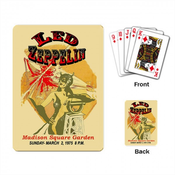 Led Zeppelin Playing Cards Stars On Stuff