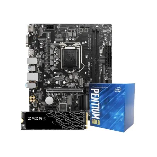 Intel Pentium Gold G6405, MSI Motherboard & ZADAK SSD Bundle Price in BD