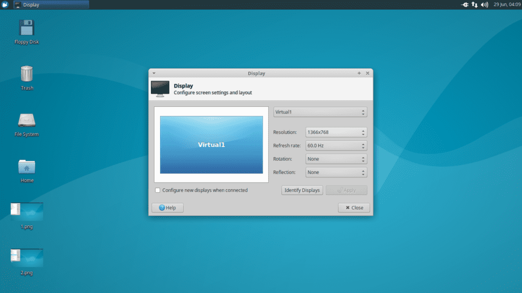 Displaying xUbuntu in fullscreen using VMWare
