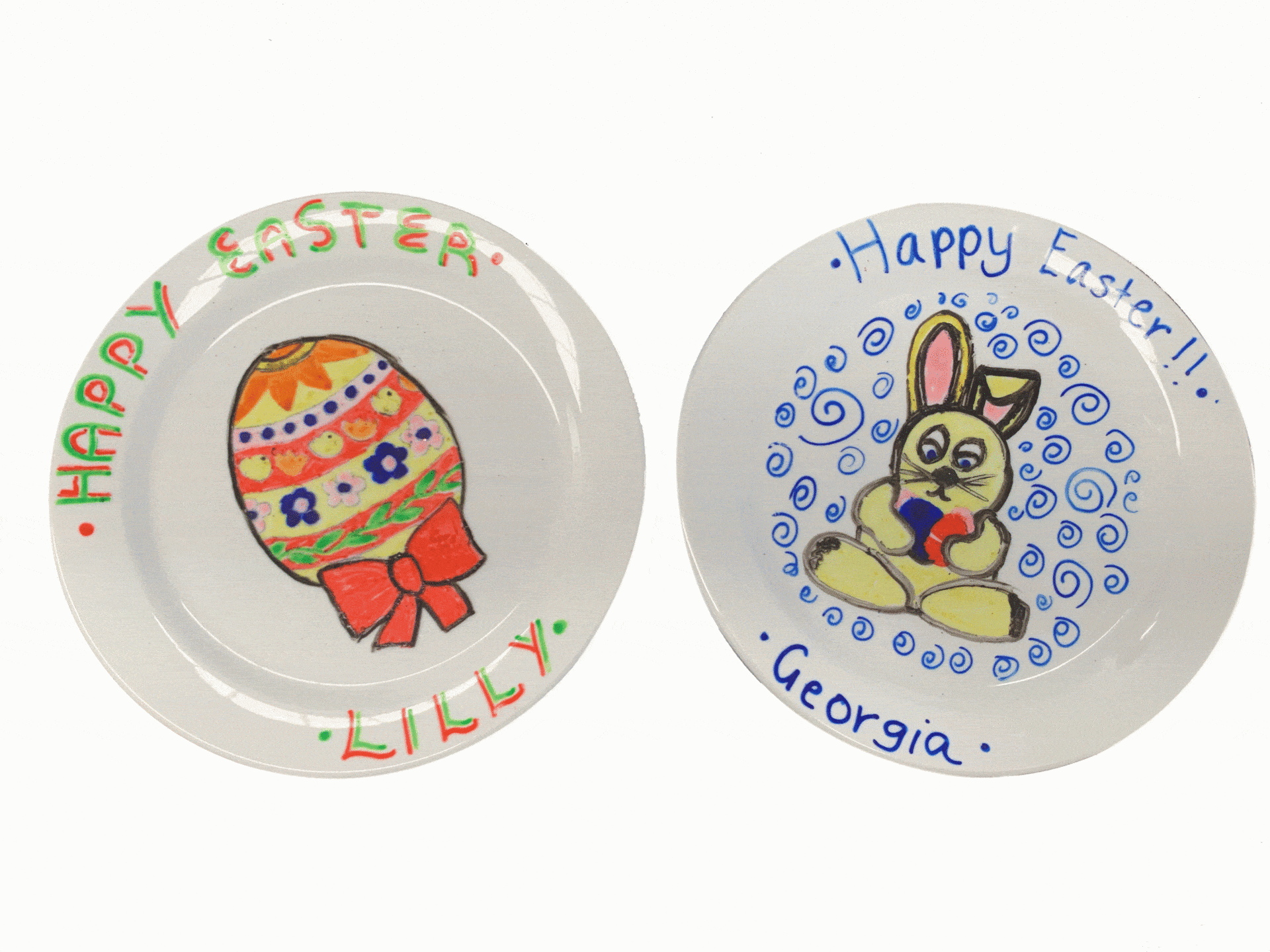 Easter Plates Start Kidz Creating