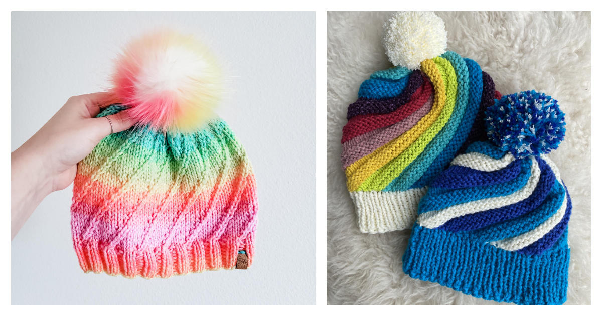 10+ Swirl Hat Knitting Patterns FREE & Paid Page 2 of 3