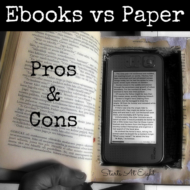 Ebook vs Paper The Pros and Cons StartsAtEight