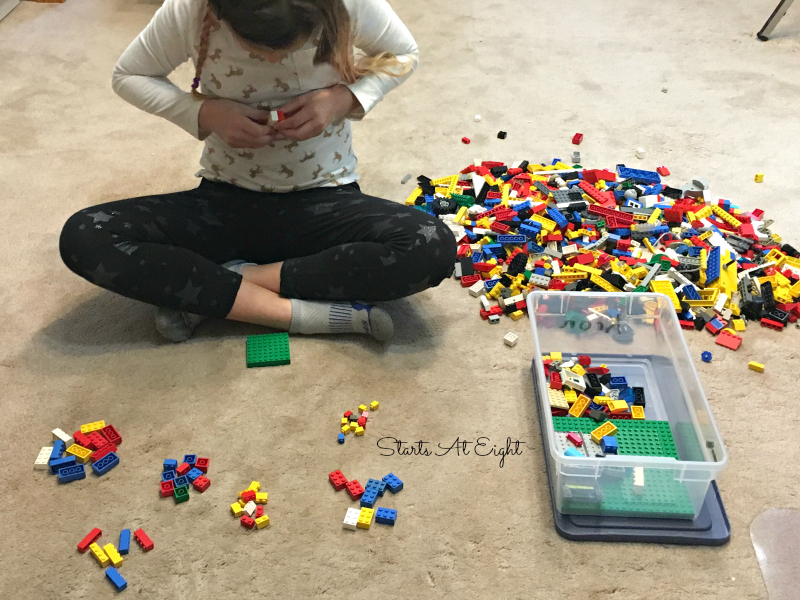 Teaching Fractions Using Legos StartsAtEight