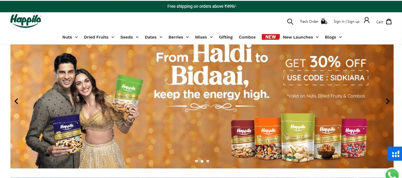 Happilo Success Story & Business Model Premium Dry Fruit Store