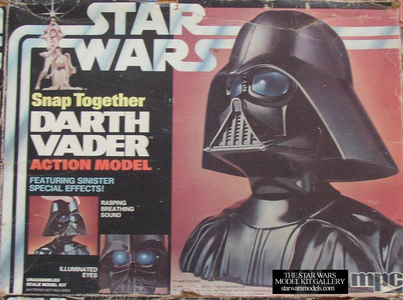 Darth Vader Action Model 1/2 Plastic MPC Model Kit - starwarsmodels.com