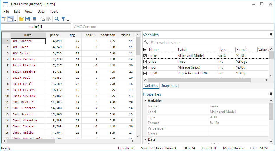 Stata Software for Statistics and Data Science