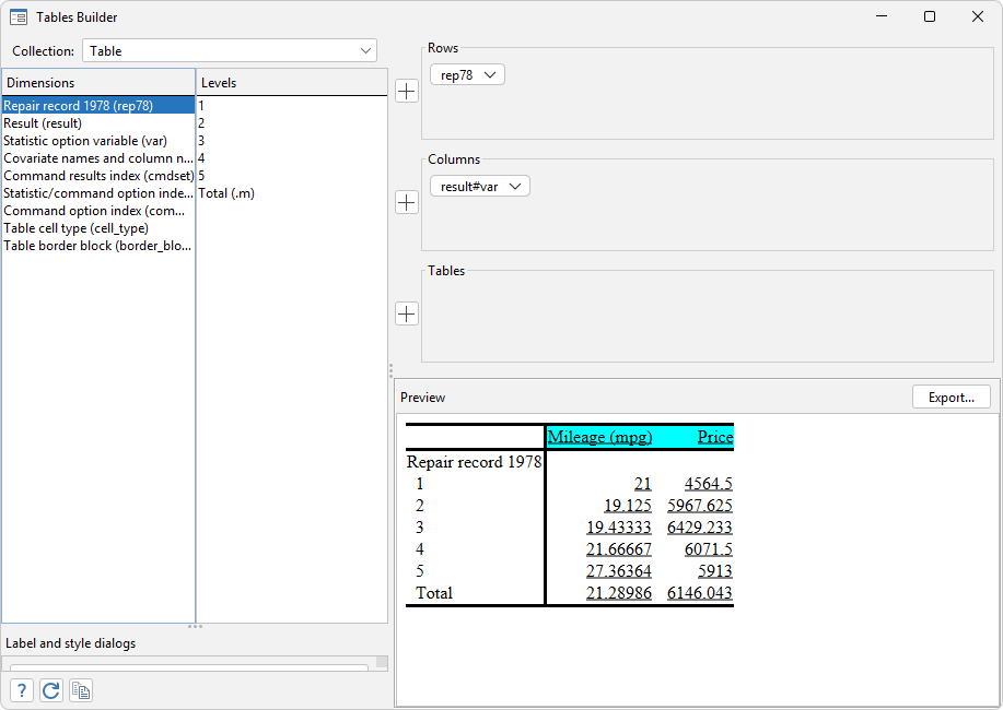 FAQ Why can't I observe the style changes (background shading, font, etc.) in my table in the