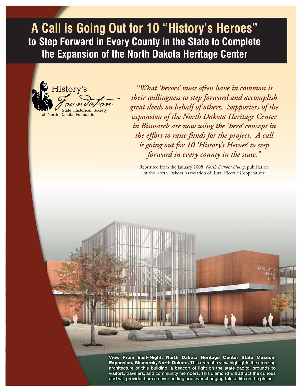 State Historical Society of North Dakota Foundation History's Heroes