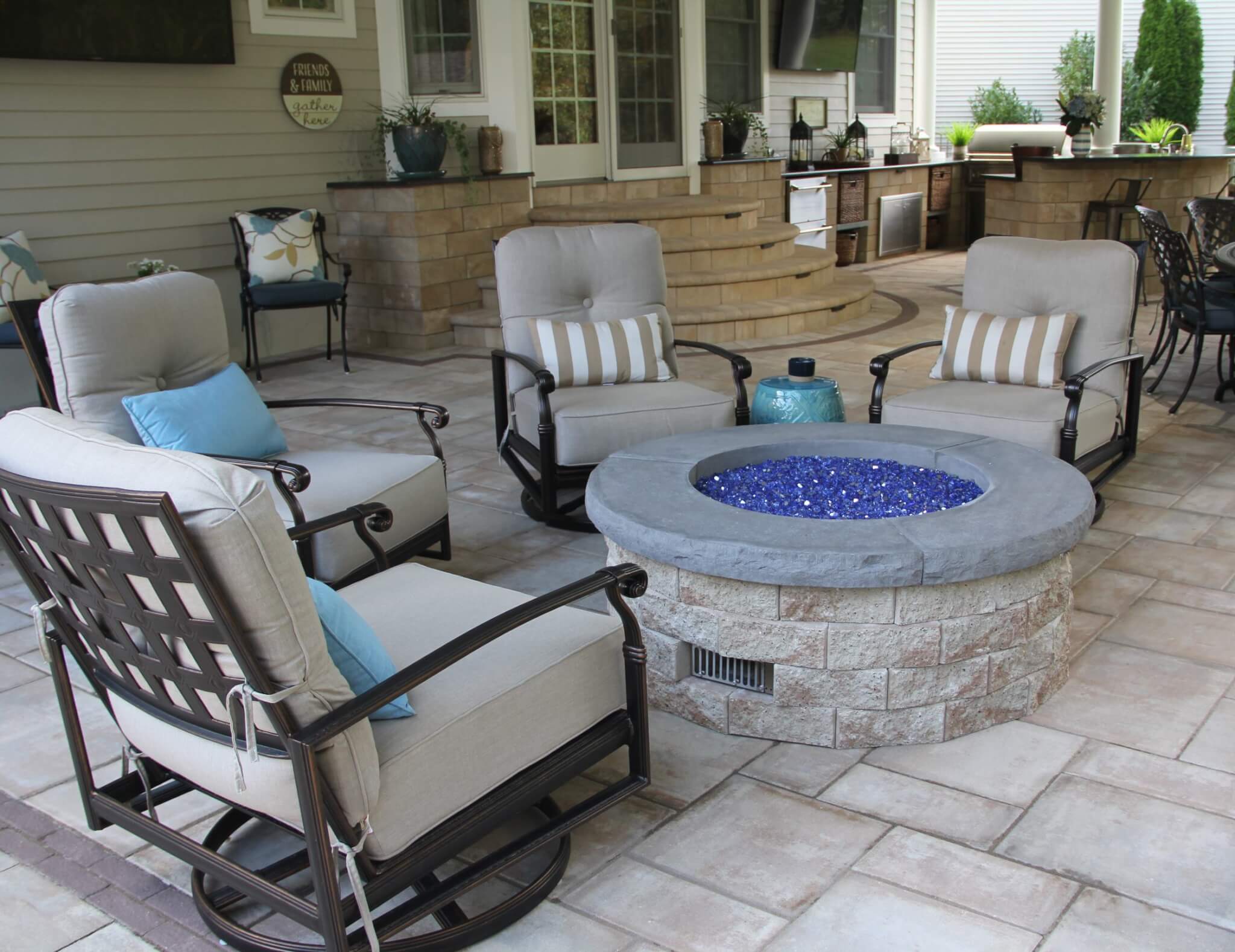 Serafina Fire Pit State Material Mason Supply