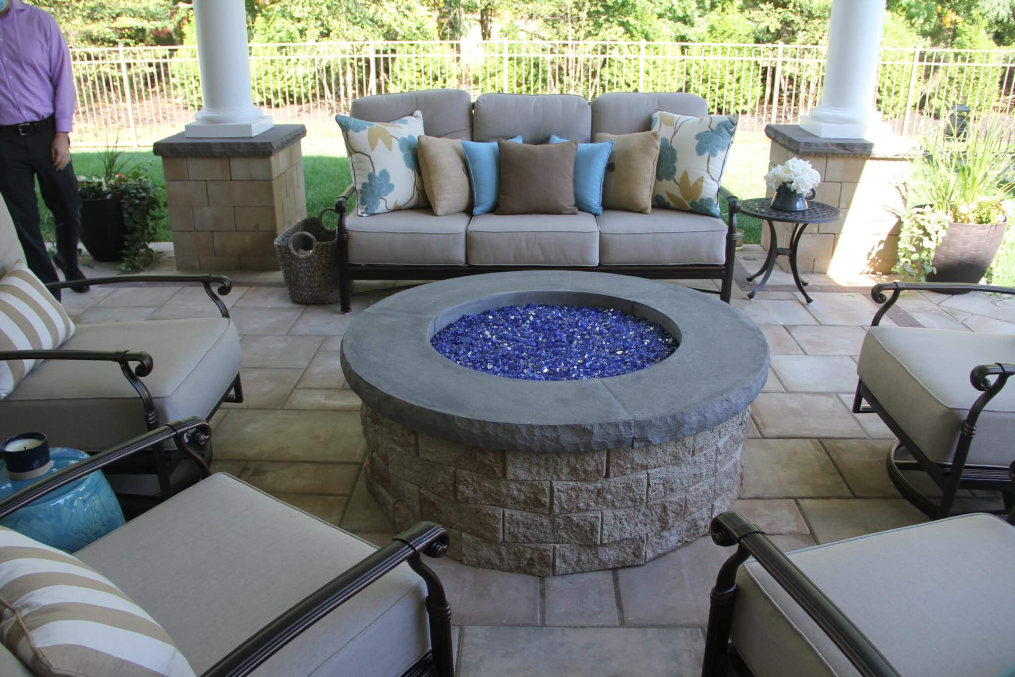 Serafina Fire Pit State Material Mason Supply