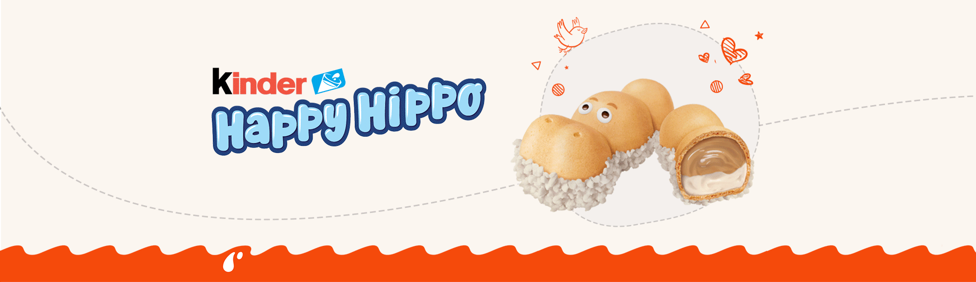 Kinder Happy Hippo