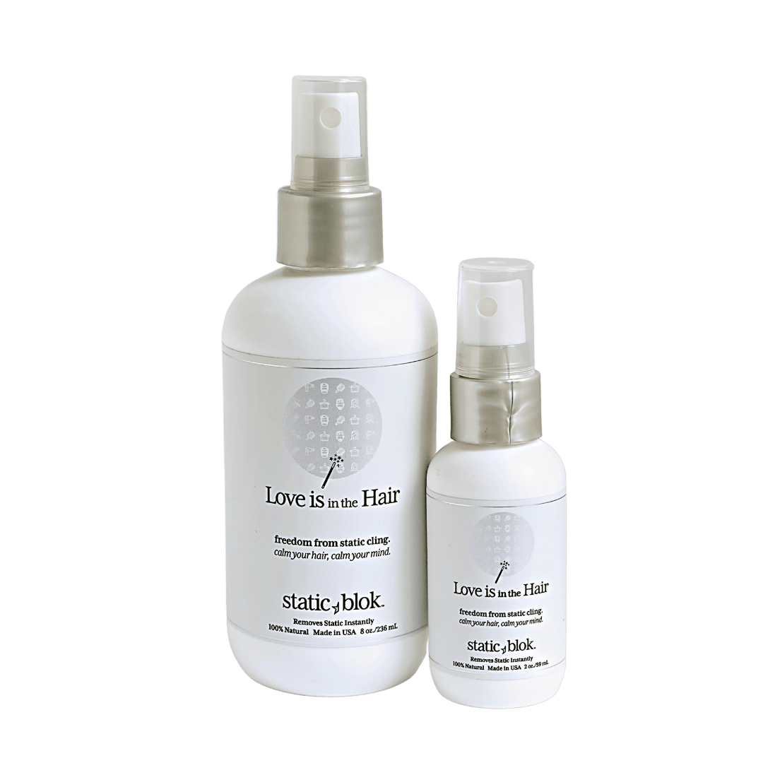 Anti Static Spray Love Is in the Hair Set Freedom from Static Cling