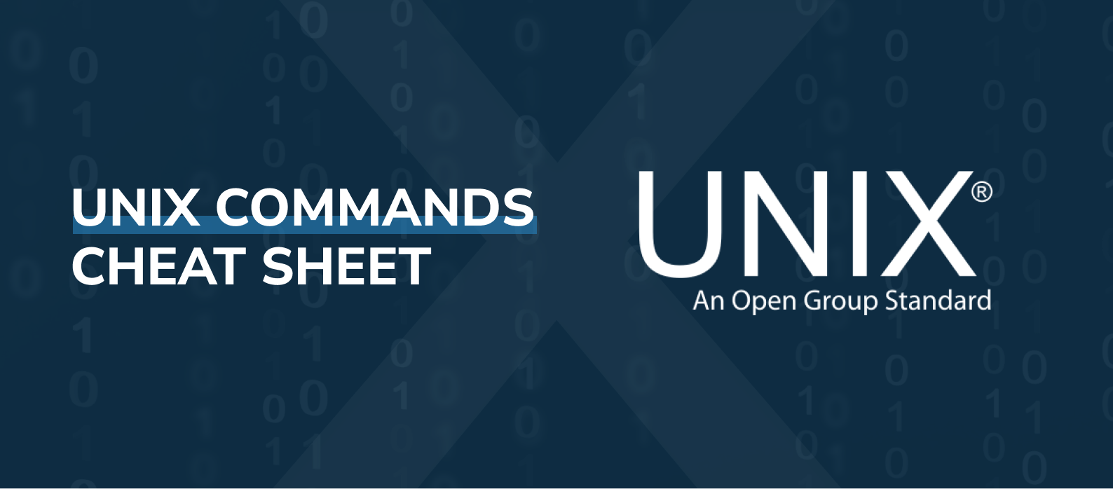 Unix Commands Cheat Sheet All the Commands You Need