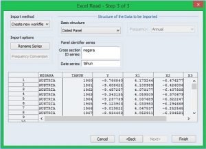 Tutorial Cara Input Data Panel Dengan EViews Tutorial Cara Input Data Panel Dengan EViews