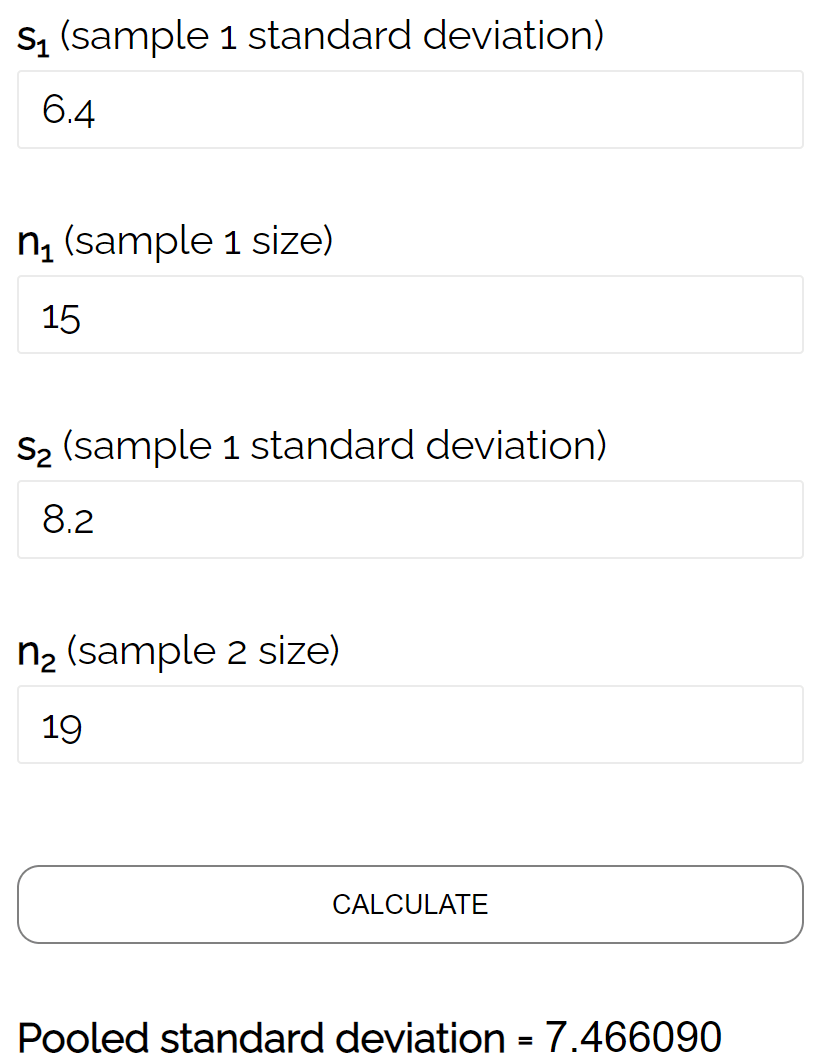 How to Calculate a Pooled Standard Deviation (With Example)