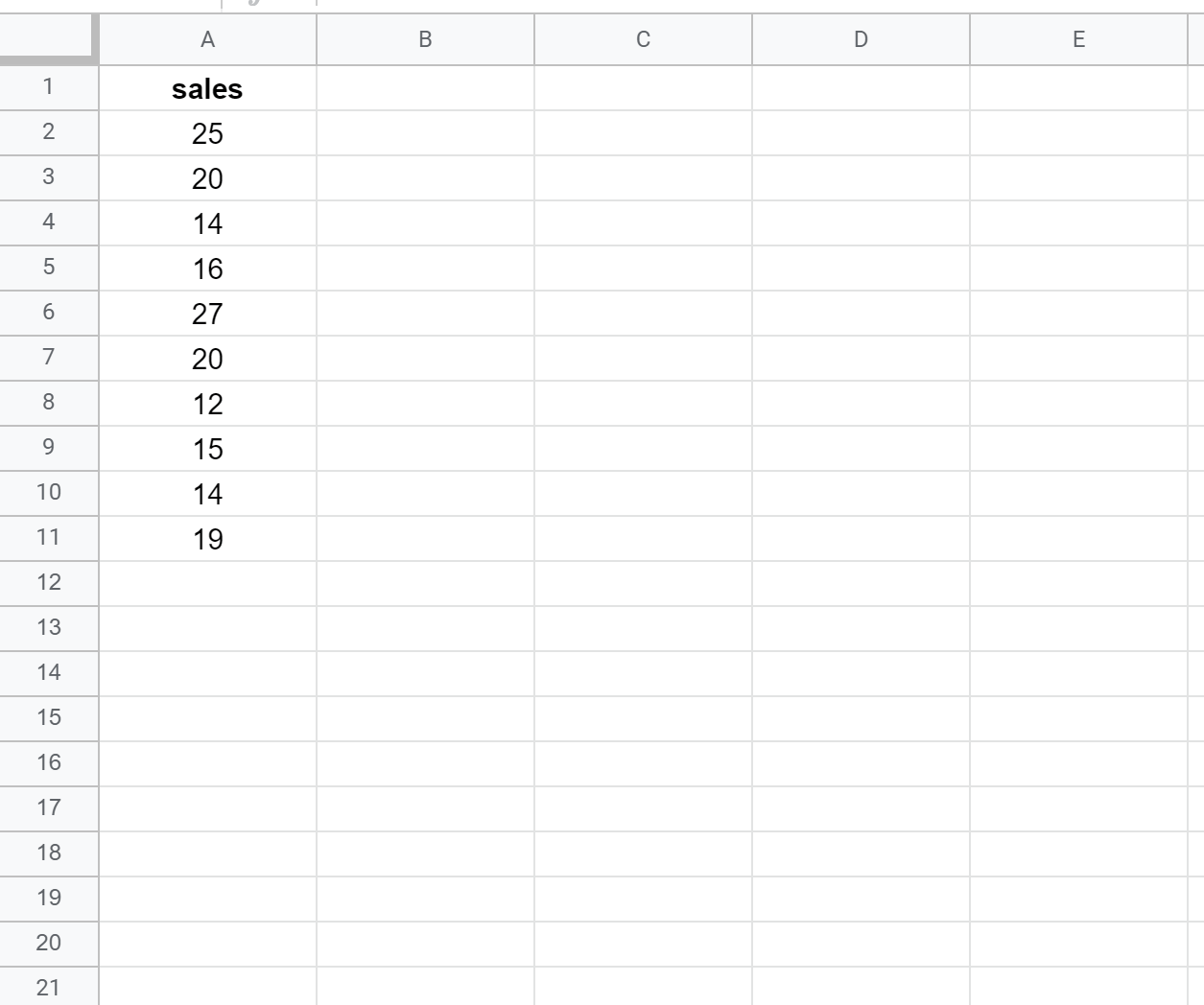 Exponential Moving Average in Google Sheets (StepbyStep)