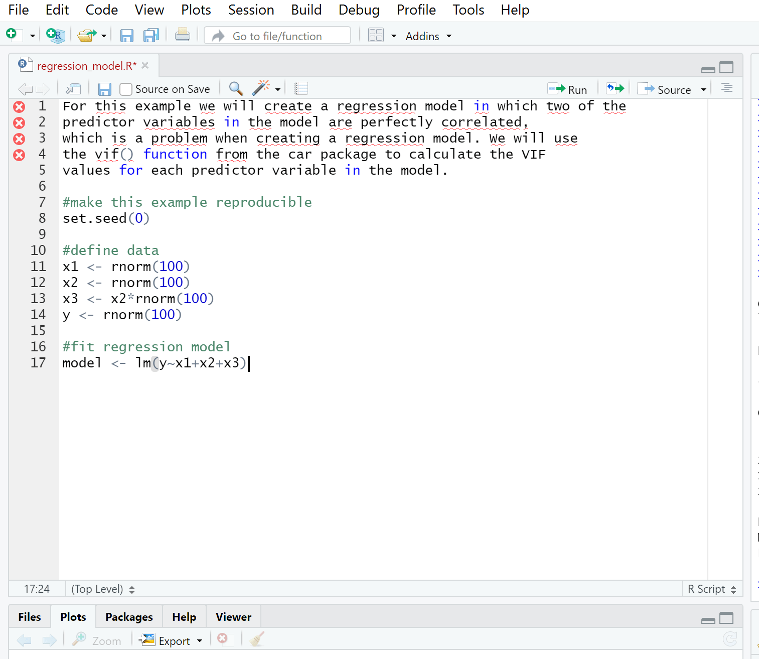 How to Create a MultiLine Comment in R (With Examples)