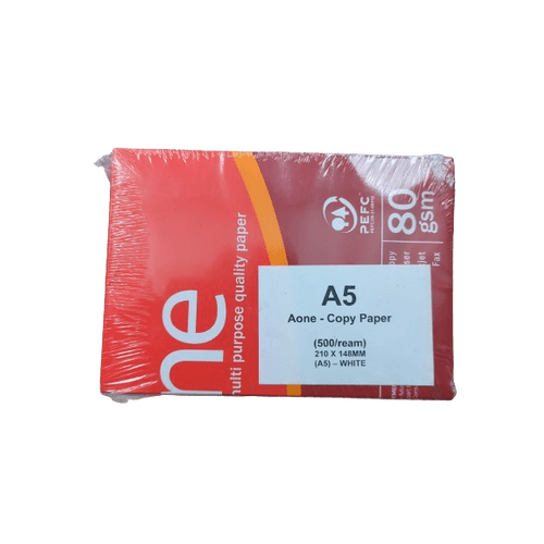**A5** COPY PAPER AONE WHITE **A5**
