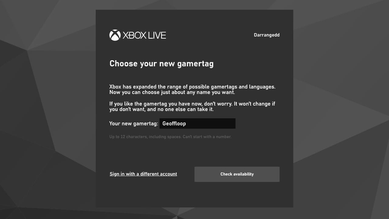 How To Change Xbox Gamertag