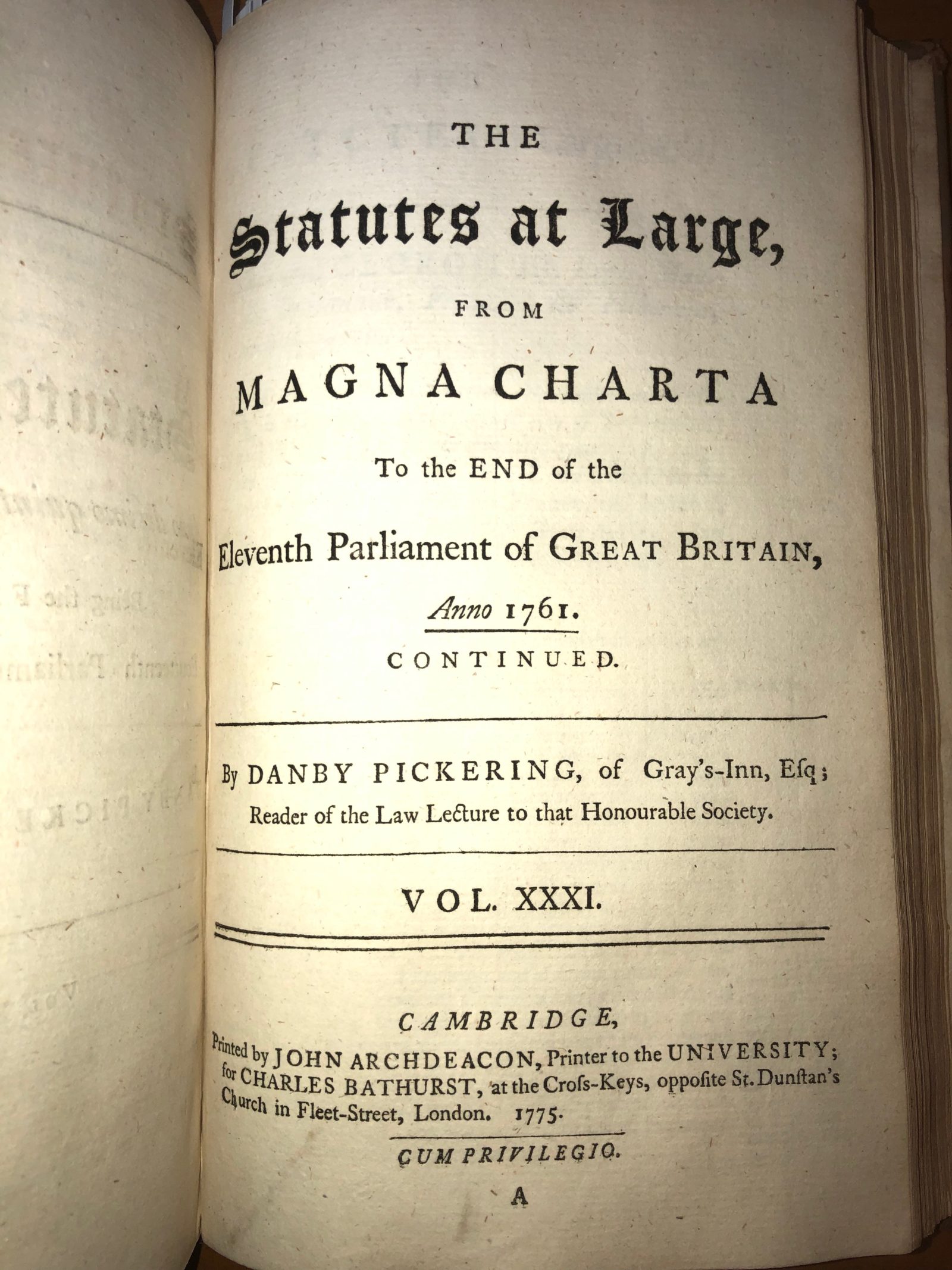 Prohibitory Act of 1775 Statutes and Stories