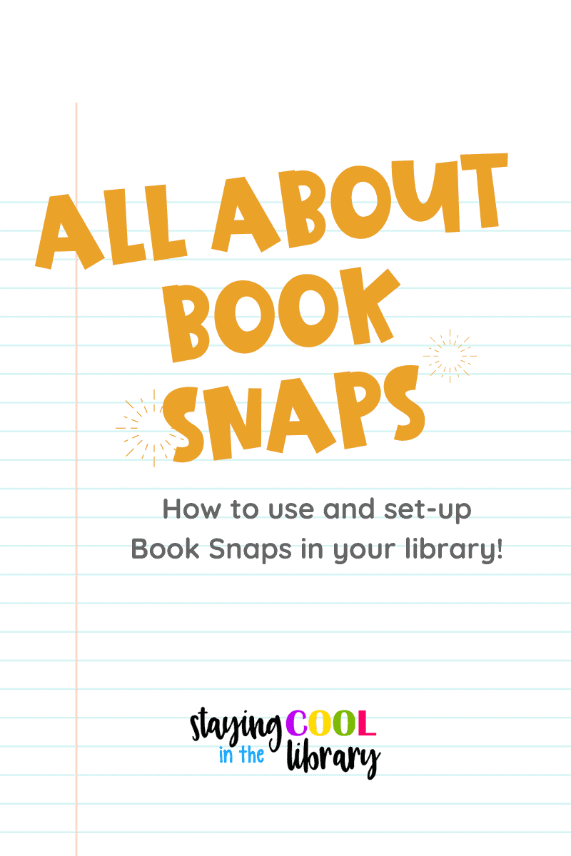 All About Book Snaps Staying Cool in the Library