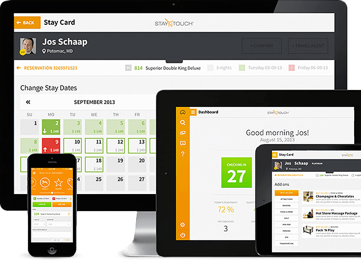 Free Demo Mobile Hotel PMS By StayNTouch