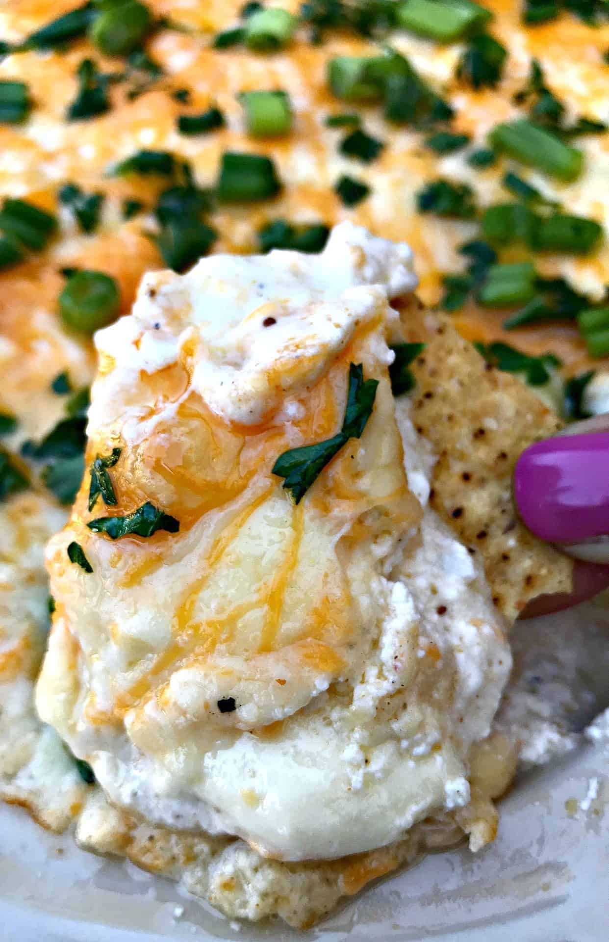 Easy, Hot Baked Crab Dip