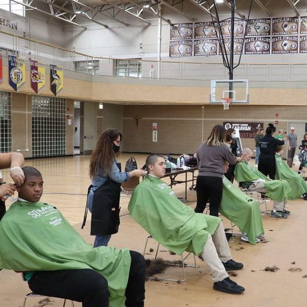 Mount Carmel High School A St. Baldrick's Event