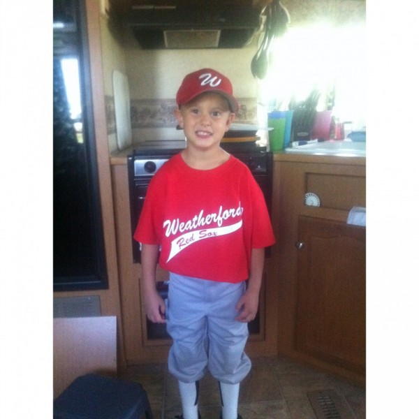 Joshua John Wayne Moulton Honored Kid St. Baldrick's