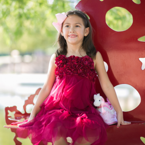 Ava S. Honored Kid St. Baldrick's